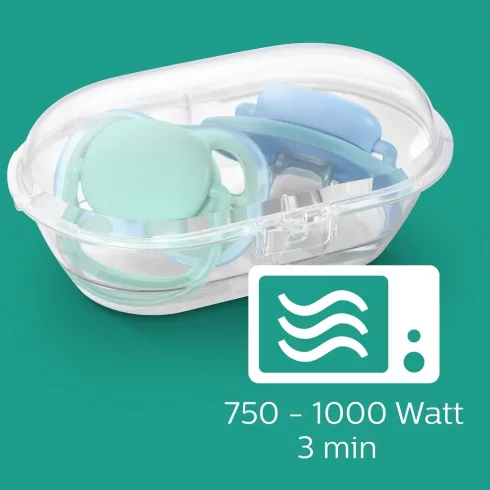 Avent Ultra air játszócumi - oroszlán/víziló 6-18hó 2db