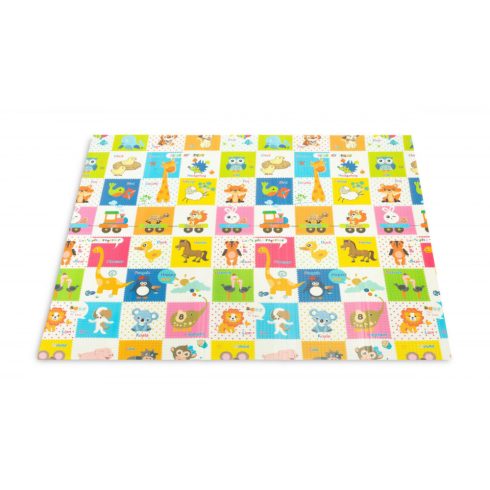 Összehajtható játszószőnyeg 200x180 cm - Animals