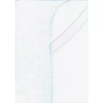 Baby Shop matracvédő lepedő 50*80 cm - világos kék