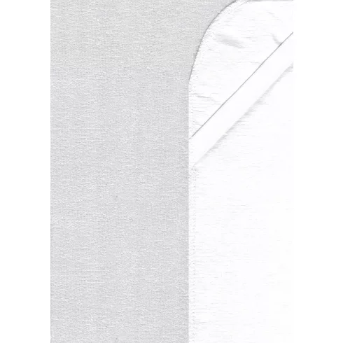 Baby Shop matracvédő lepedő 50*80 cm - szürke