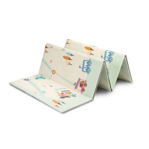 Összehajtható játszószőnyeg 200x180 cm - Cirkusz