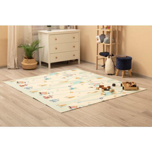 Összehajtható játszószőnyeg 200x180 cm - Cirkusz