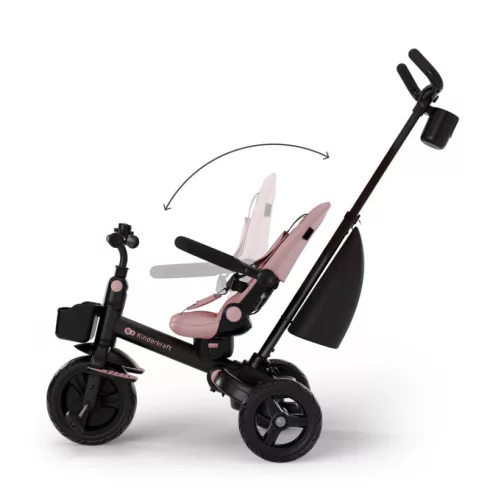 KINDERKRAFT Aveo 2 Plus Tricikli - Rózsaszín 