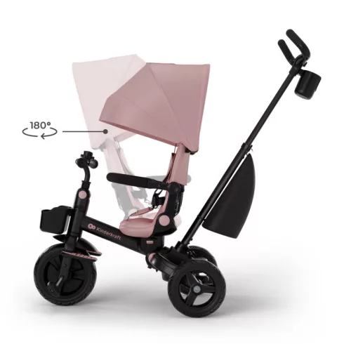 KINDERKRAFT Aveo 2 Plus Tricikli - Rózsaszín 