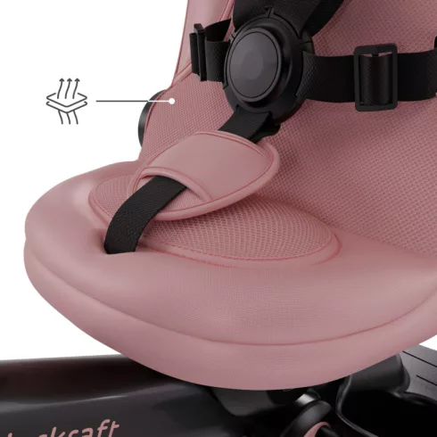 KINDERKRAFT Aveo 2 Plus Tricikli - Rózsaszín 