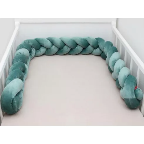 Scamp Fonott rácsvédő velvet 210 cm - Zöld