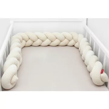 Scamp Fonott rácsvédő velvet 210 cm - Krém