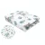 Baby Shop pamut,gumis lepedő 60*120 cm - menta őzike