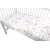 Baby Shop pamut,gumis lepedő 60*120 cm - rozsaszin őzike