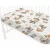 Baby Shop pamut,gumis lepedő 70*140 cm - Róka és barátai 