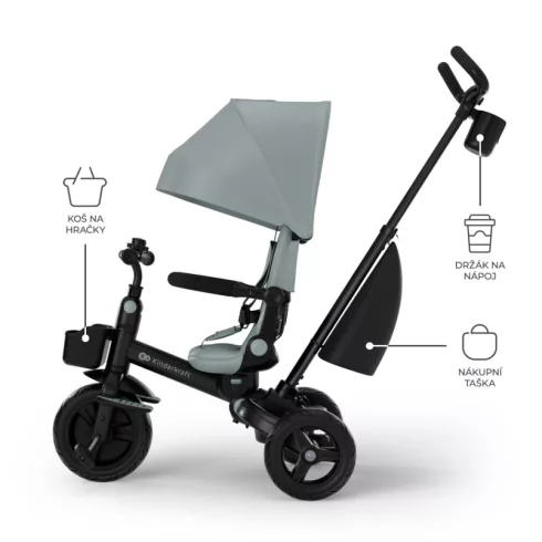 KINDERKRAFT Aveo 2 Plus Tricikli - Zöld