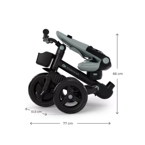 KINDERKRAFT Aveo 2 Plus Tricikli - Zöld