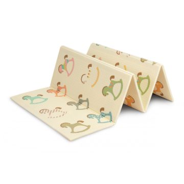 Összehajtható játszószőnyeg 200x180 cm - Pony