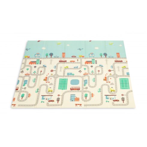 Összehajtható játszószőnyeg 200x180 cm - Cars
