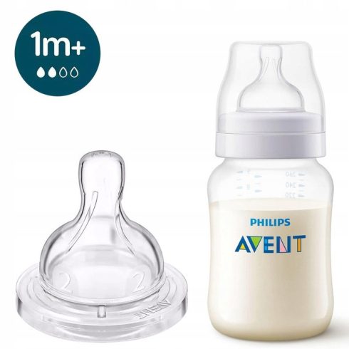 Philips AVENT SCY103/01 Cumisüveg Anti-colic 260ml 1hó+
