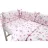   Baby Shop 3 részes ágynemű garnitúra - rózsaszín róka és nyuszi 