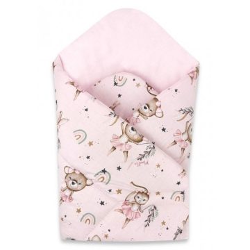 Baby Shop kókuszpólya 75x75cm - Kis balerina rózsaszín 
