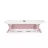   Chipolino Isla összecsukható kád hálós babatartóval 81 cm - Pink