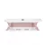 Chipolino Isla összecsukható kád hálós babatartóval 81 cm - Pink