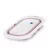   Chipolino Isla összecsukható kád hálós babatartóval 81 cm - Pink