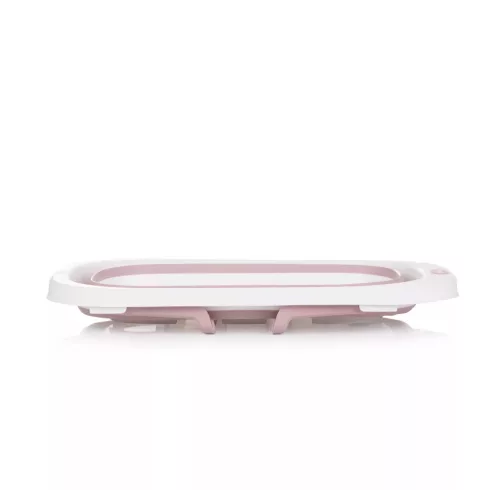 Chipolino Isla összecsukható kád hálós babatartóval 81 cm - Pink