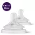 Philips AVENT SCY962/02 Natural Response etetőcumi 2. újszülött atfolyás 0hó+, 2 db