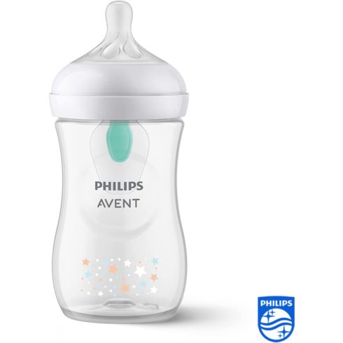 Philips AVENT Natural Response with Airfre 260 ml cumisüveg 1hó+ csillagok