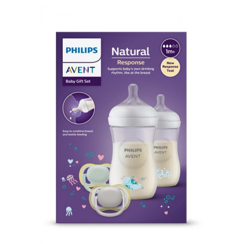 Philips Avent Natural Response Újszülött ajándékcsomag SCD837/11 1hó+ 