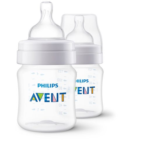 Philips AVENT Hasfájáscsökkentő cumisüveg 2 db
SCY100/02 125 ml 0+