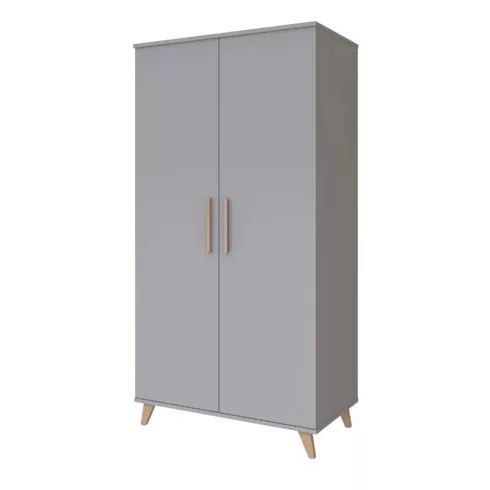 Flip Grey 2 osztású szekrény