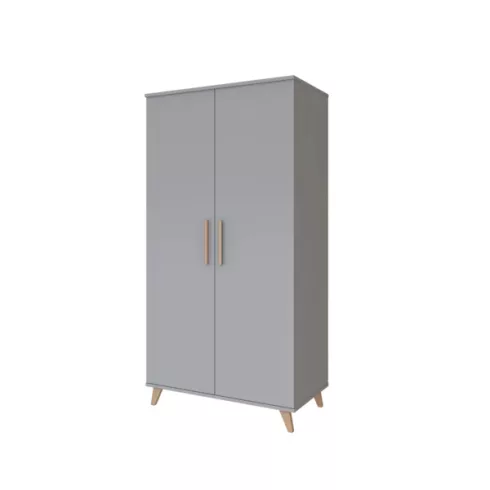 Flip Grey 2 osztású szekrény