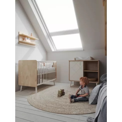 Peak Natural Oak & White 120-as babaágy