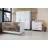 FLIP White & Oak 3 osztású szekrény