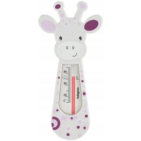 BabyOno Vízhőmérő - szürke/lila  zsiráf