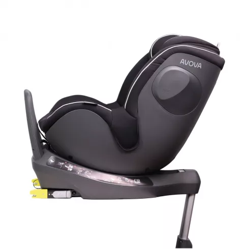 Avova Sperber-Fix I-Size 360° biztonsági gyerekülés 40-105 cm - Pearl black 