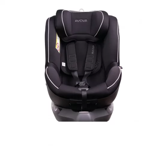 Avova Sperber-Fix I-Size 360° biztonsági gyerekülés 40-105 cm - Pearl black 