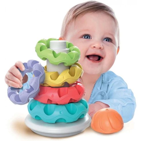 Clementoni Baby gyűrűpiramis fejlesztőjáték