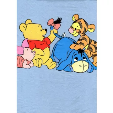 Disney pamut,gumis lepedő - Micimackó & barátai (kék)