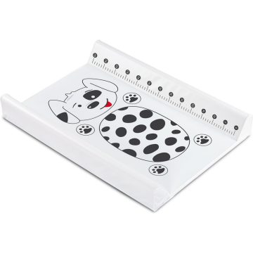 Puha 2 ékes pelenkázó lap  49*70 cm - Kutyus platina