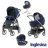   Inglesina Aptica Quattro 4in1 babakocsi szett I-Size Darwin hordozóval - College Blue