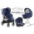 Inglesina Aptica Quattro 4in1 babakocsi szett I-Size Darwin hordozóval - College Blue