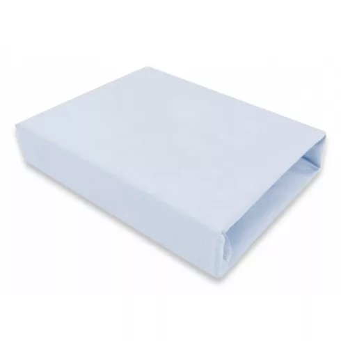 Baby Shop pamut,gumis lepedő 60*120 - 70*120 cm-es matracra használható - kék