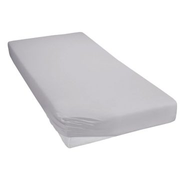   Baby Shop pamut,gumis lepedő 60*120 - 70*120 cm-es matracra használható - szürke