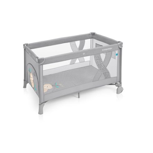 Baby Design Simple fix utazóágy - 07 Light Grey