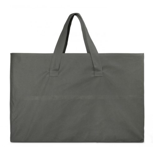 Összehajtható matrac utazóágyhoz 60x120cm - szürke tollak