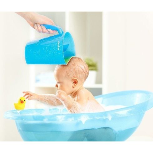 Akuku hajmosó kanna - fehér