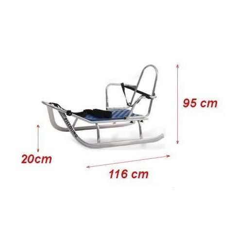 Adbor szánkó bundazsákkal - zöld