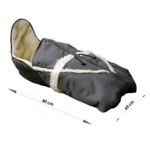 Adbor szánkó bundazsákkal - zöld