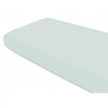   Baby Shop pamut,gumis lepedő 60*120 - 70*120 cm-es matracra használható  - menta 