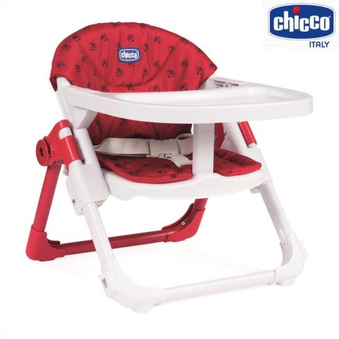 Chicco Chairy 2in1 székmagasító ülőke és kisszék -  Ladybug piros